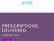 Tablet Screenshot of chebupharma.com